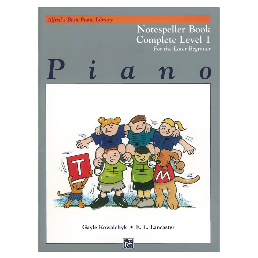 Alfred's Basic Piano Library - Notespeller Book, Complete 1 (1A/1B)
