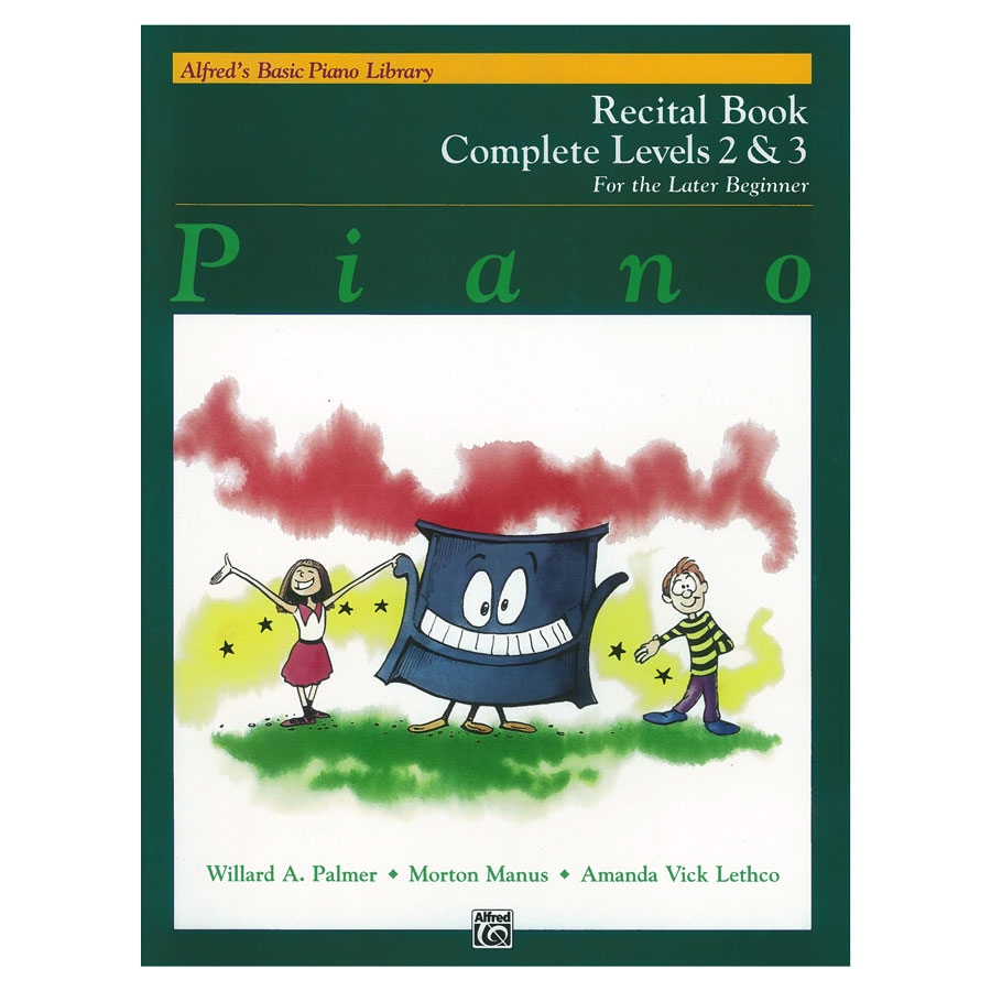 Alfred's Basic Piano Library - Recital Book, Complete Levels 2 & 3