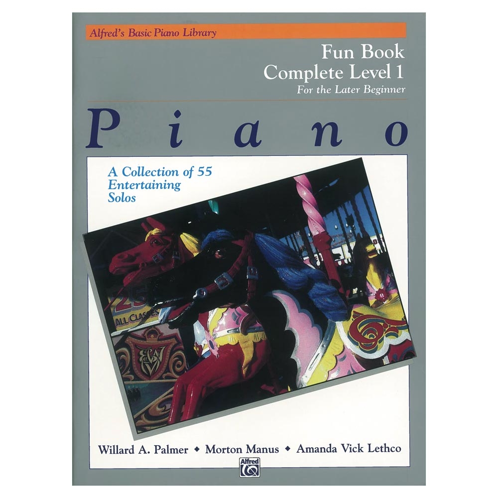 Alfred's Basic Piano Library - Fun Book, Complete 1 (1A/1B)