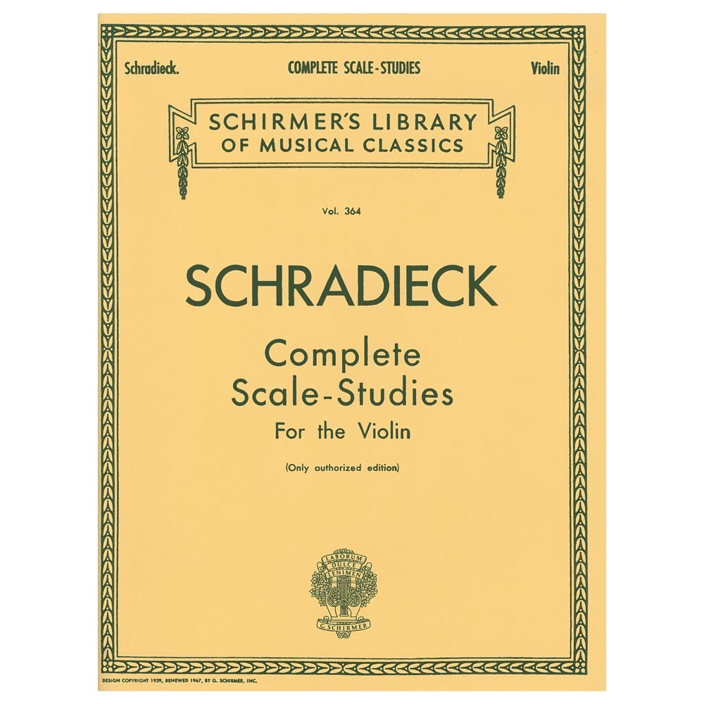 Schradieck - Complete Scale-Studies (Authorized Edition)