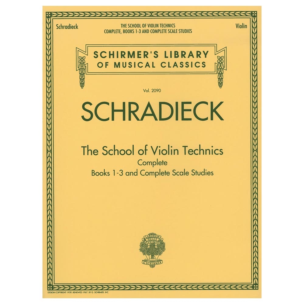 Schradieck - The School of Violin Technics Complete
