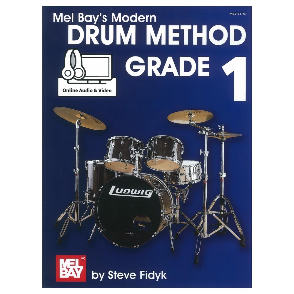 Fidyk - Modern Drum Method, Grade 1 & Online Audio & Video