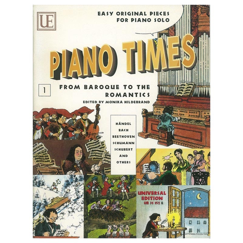 Piano Times from Baroque to the Romantics, Vol.1