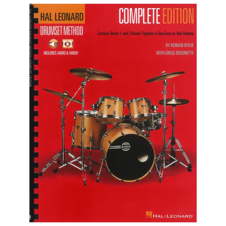 Hal Leonard Drumset Method, Complete Edition & Online Audio