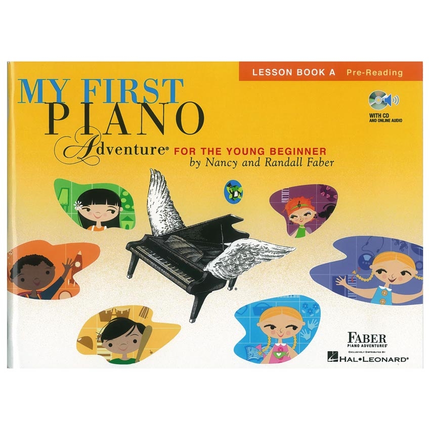 Faber - My First Piano Adventure, Lesson Book A & CD/Online Audio