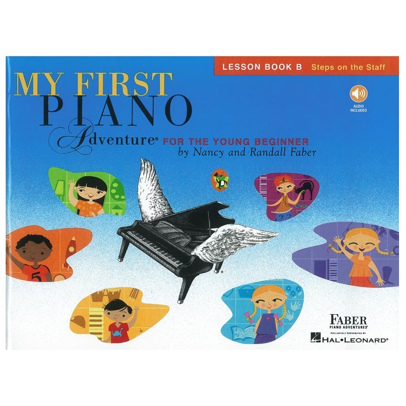Faber - My First Piano Adventure, Lesson Book B & Online Audio