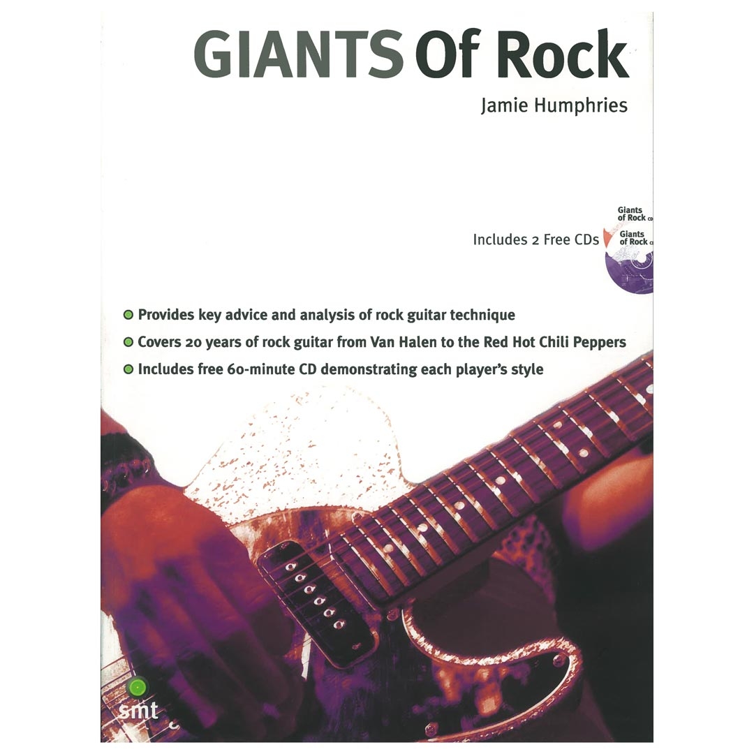 Sanctuary Giants of Rock & 2 CD's Book for Guitar