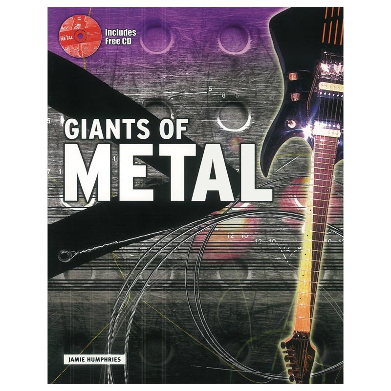 Sanctuary Giants of Metal & CD Book for Guitar