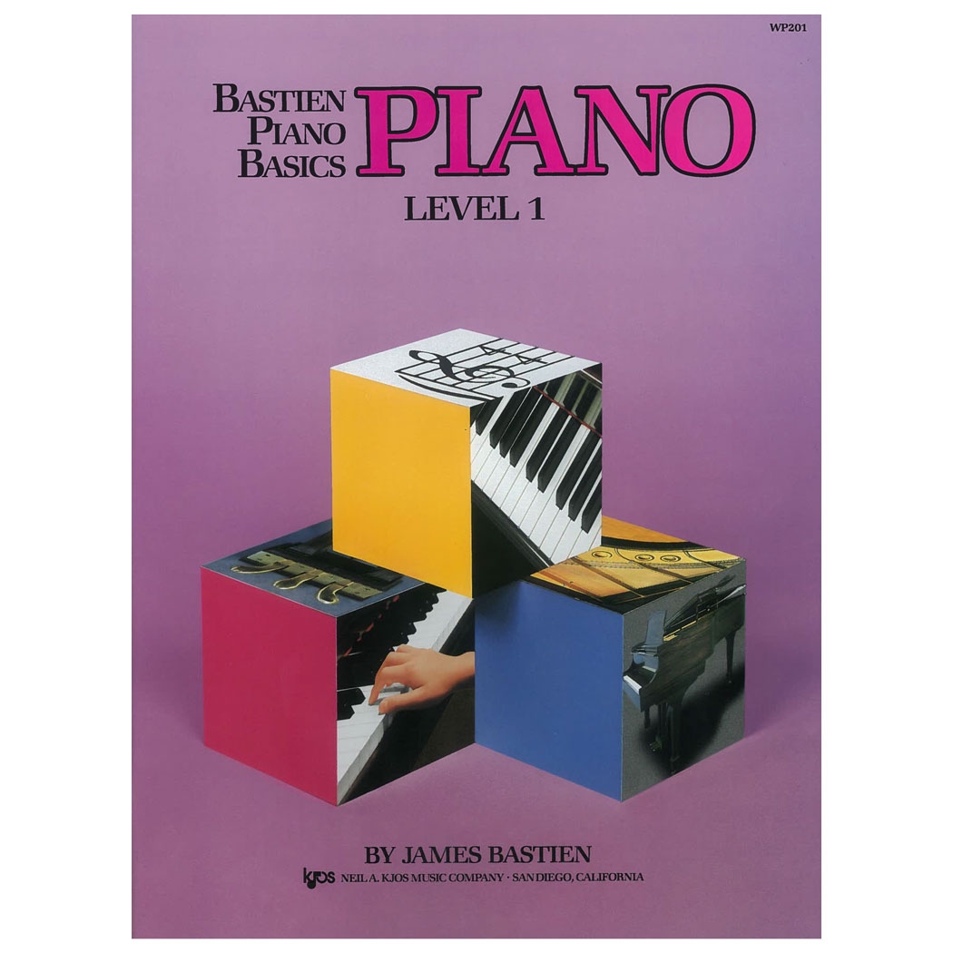 Kjos Music Company Bastien - Piano Basics, Level 1 Book for Piano