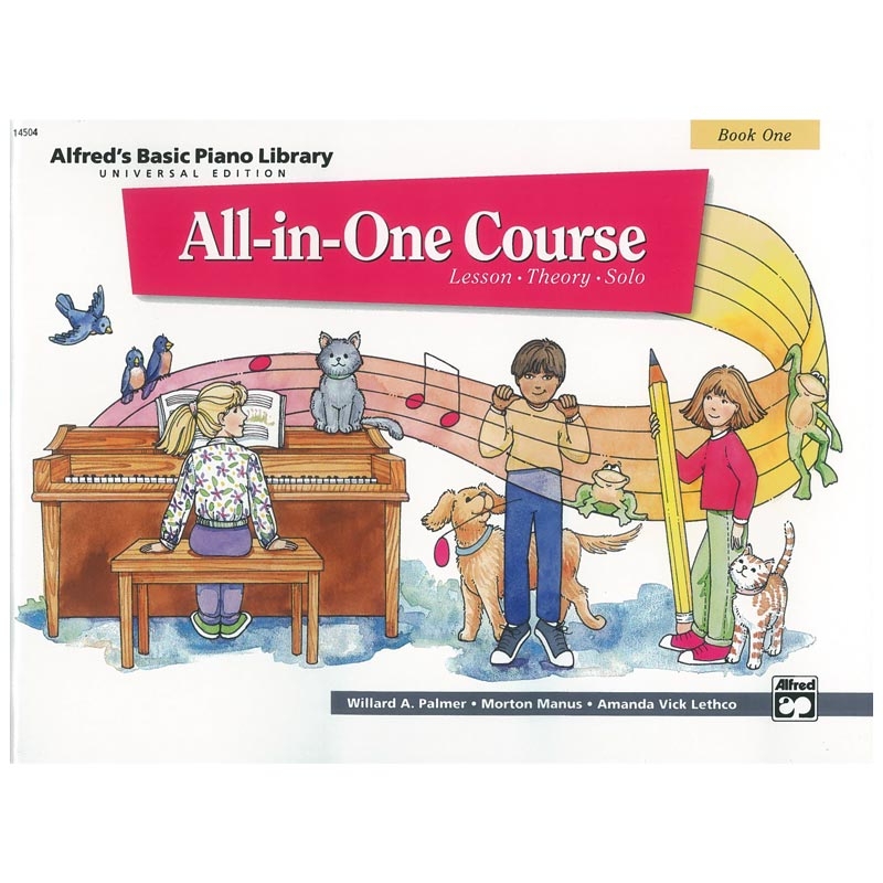 Alfred Alfred's Basic Piano Library - All-In-One Course, Book 1