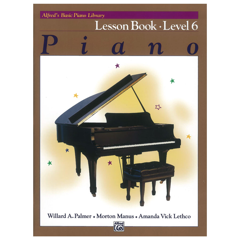 Alfred Alfred's Basic Piano Library - Lesson Book, Level 6 (Αγγλική Έκδοση)