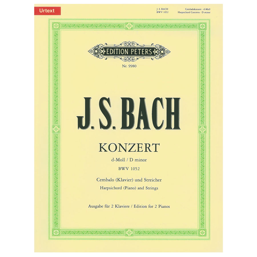 Bach - Concerto No. 1 in D minor, BWV 1052 (Piano Duet)
