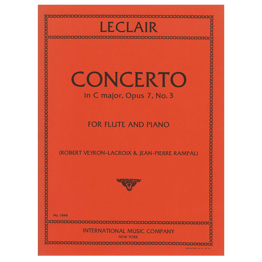 Leclair - Concerto In C Major Op.7 No.3