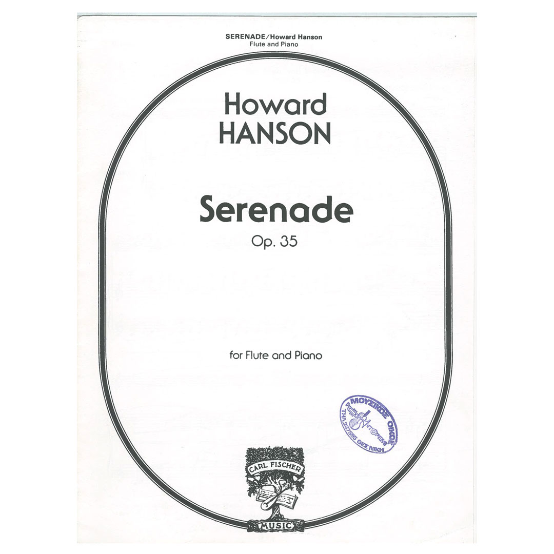 Hanson - Serenade Op.35 Flute