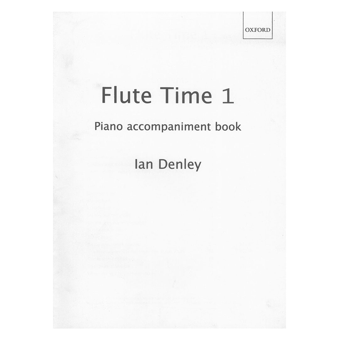 Denley - Flute Time 1, Piano accompaniment book