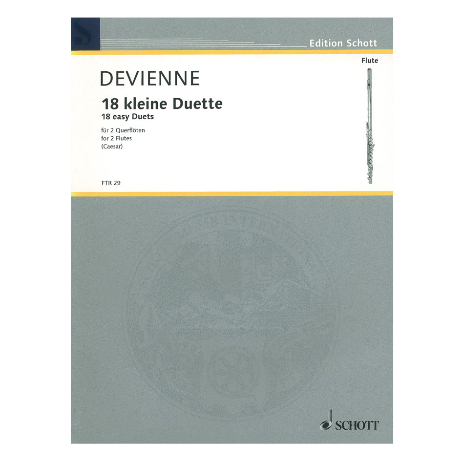 Devienne - 18 Easy Duets for 2 Flutes