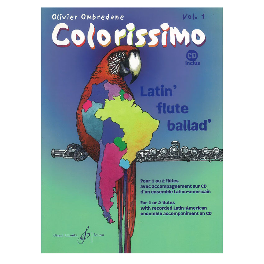 Ombredane - Colorissimo Latin Flute Ballad Vol.1 (CD)