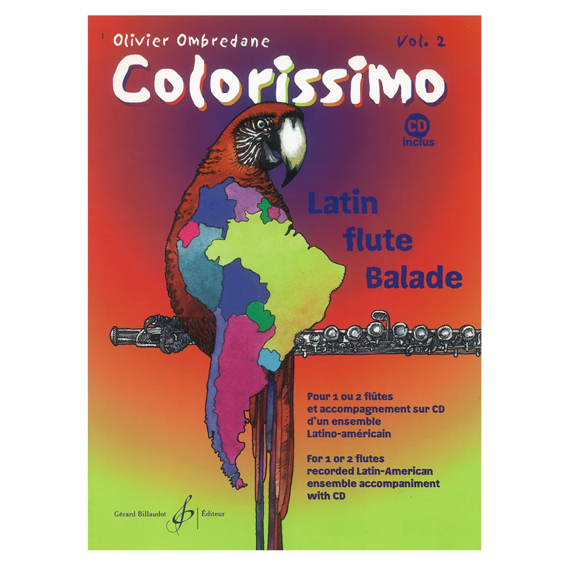 Ombredane - Colorissimo Latin Flute Ballad Vol.2 (CD)