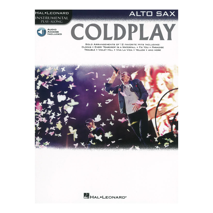Coldplay for Alto Saxophone, (Book & Online Audio)