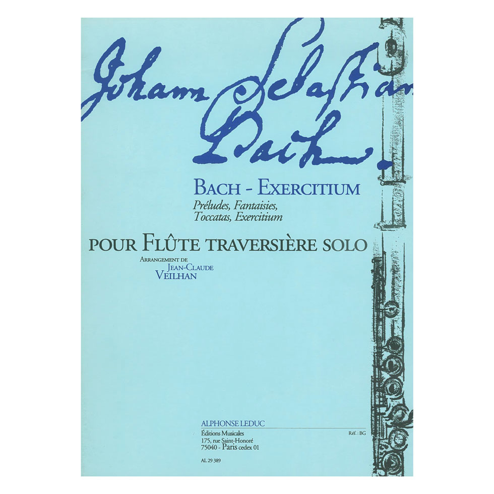 Bach - Exercitium for Flute