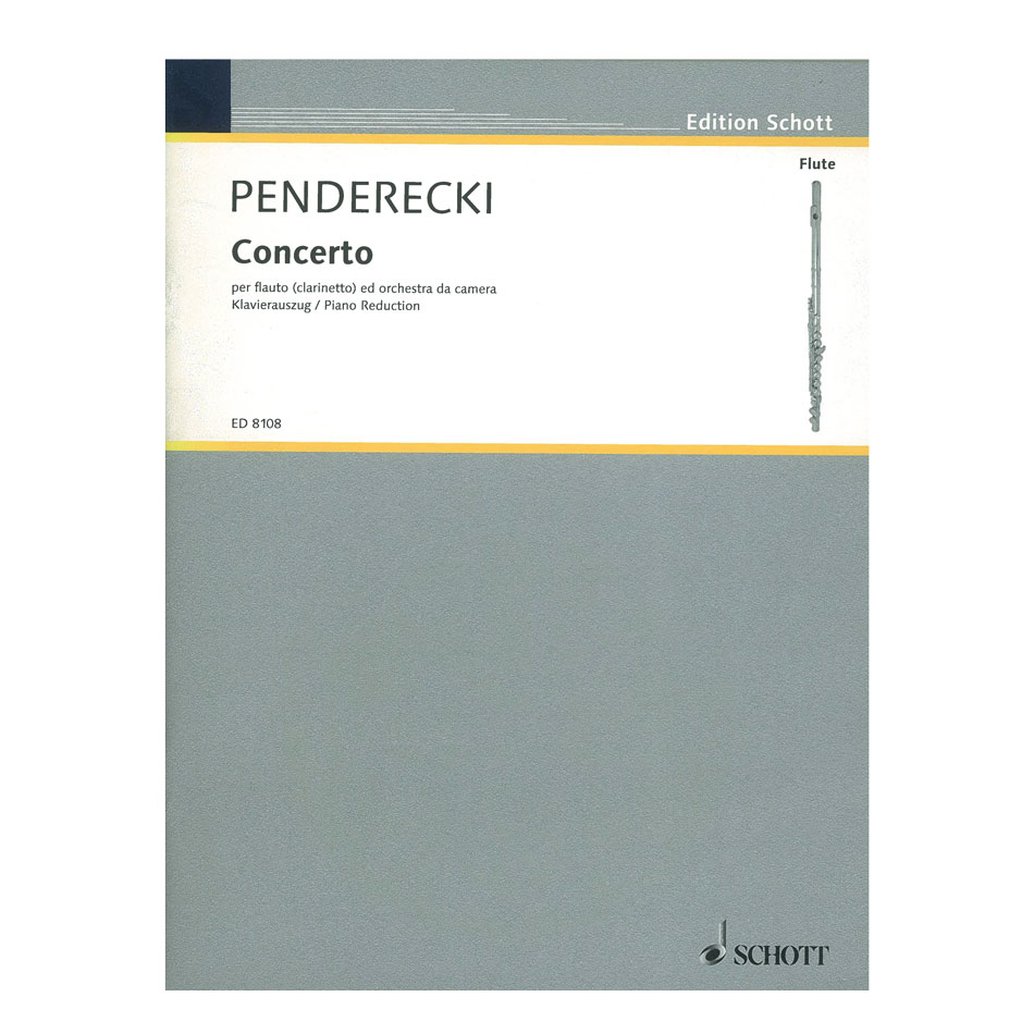 Penderecki - Concerto for Flute & Orchestra Da Camera