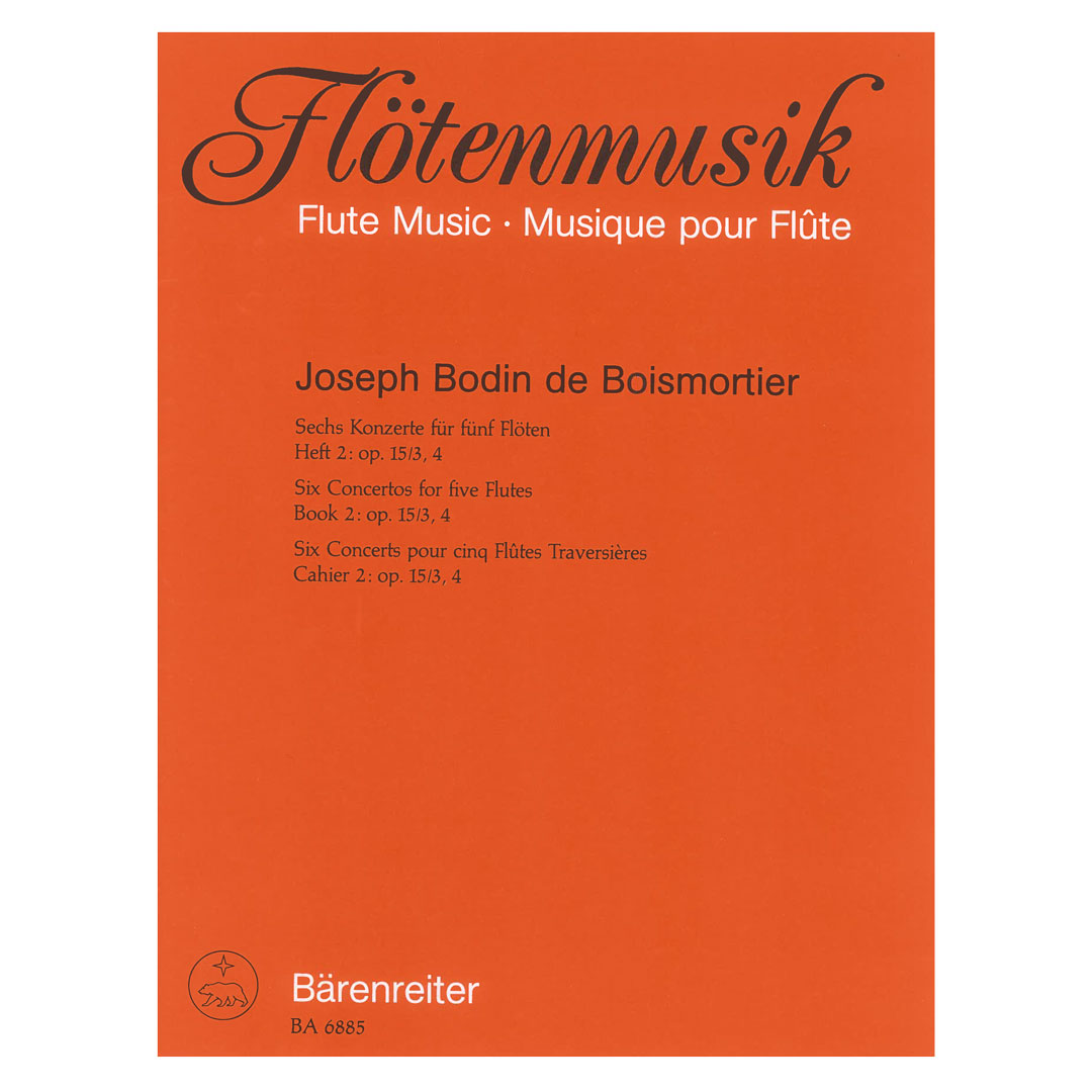 Boismortier - Six Concertos For 5 Flutes