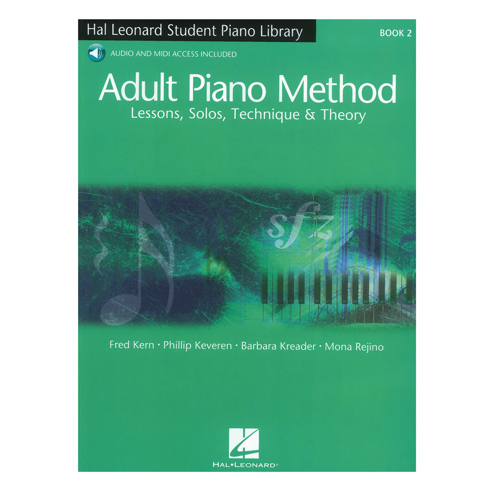 HAL LEONARD Adult Piano Method, Book 2 & Online Audio