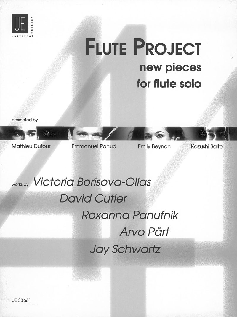 Flute Project- New Pieces for Flute Solo