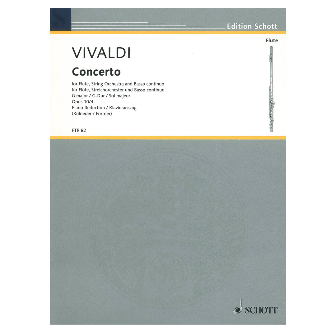 Vivaldi - Concerto for Flute  String Orchestra G-Dur