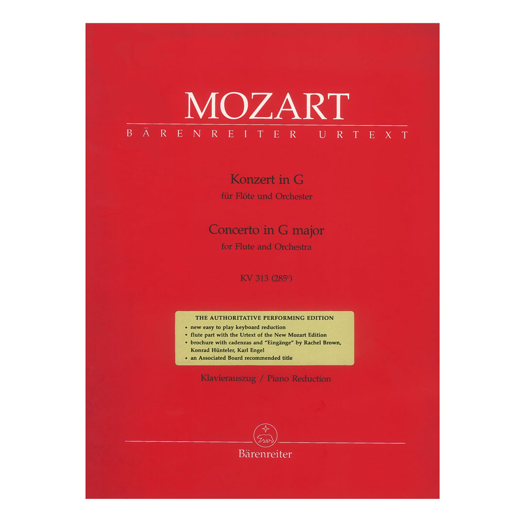 Mozart - Concerto In G Major Kv 313 Flute & Orchestra