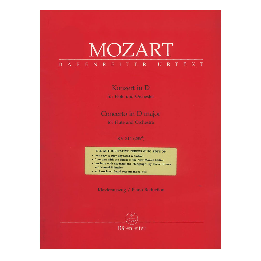 Mozart- Concerto In D Major Kv 314 Flute & Orchestra