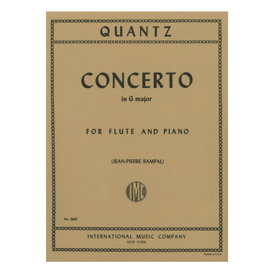 Quantz - Concerto In G Major