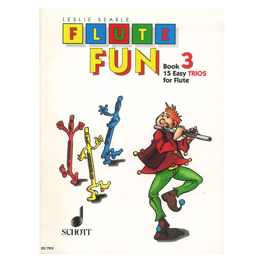 Searle- Flute Fun Book 3, 15 Easy trios for Flute