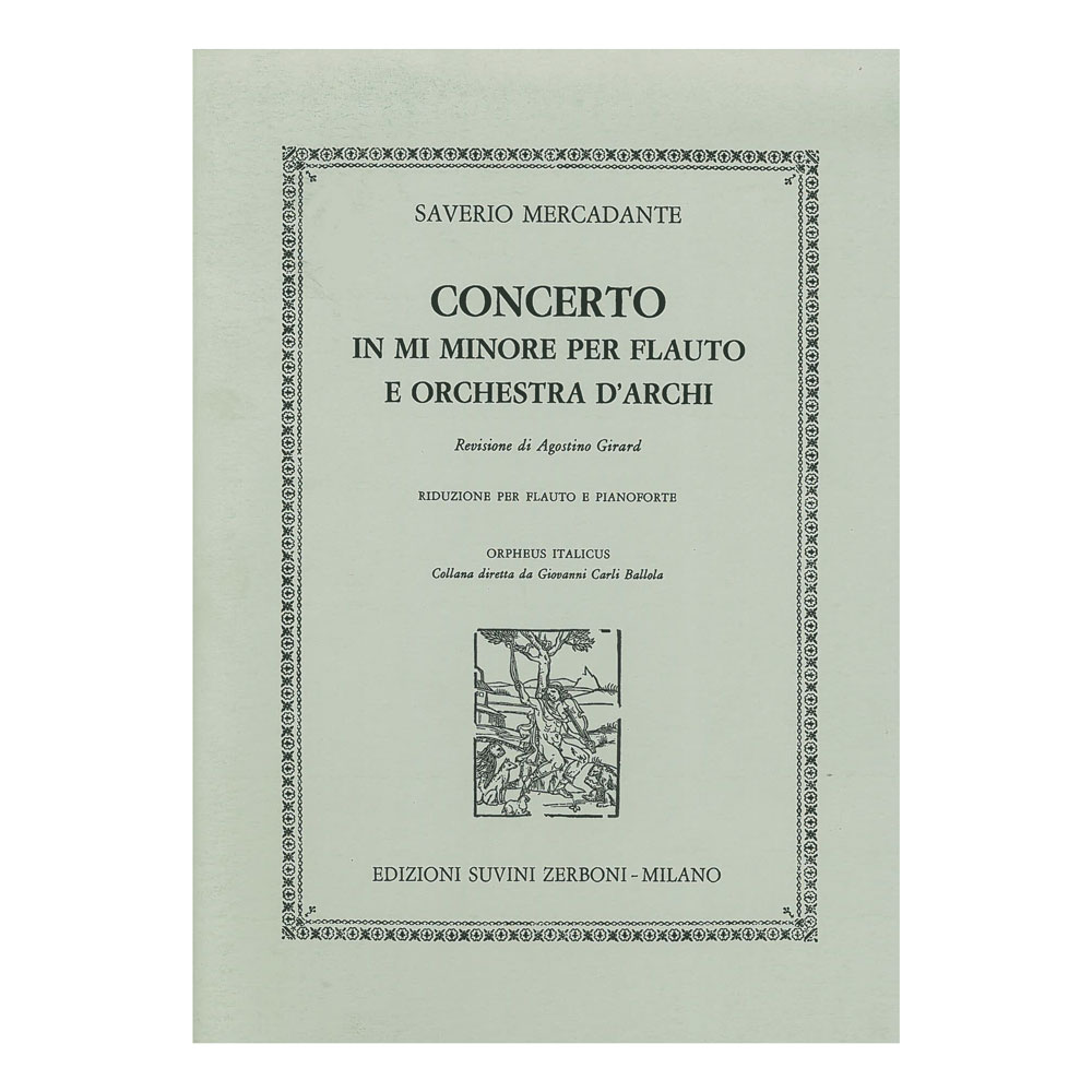 Mercadante - Concerto In Mi Minore Per Flauto (Piano)