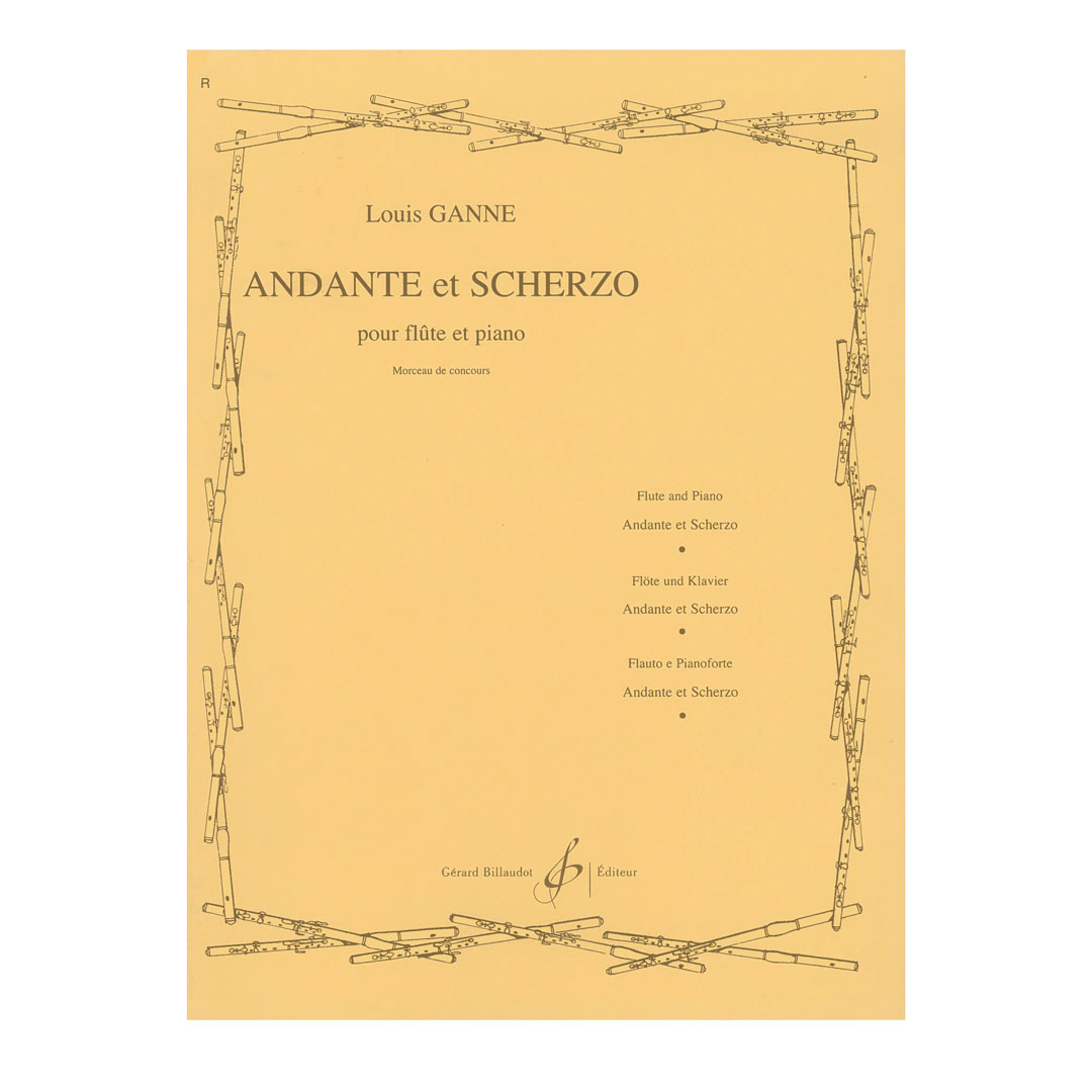Ganne - Andante Et Scherzo Flute
