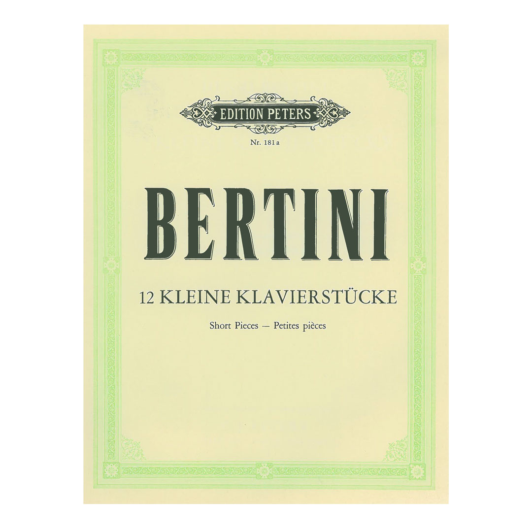 Bertini - 12 Short Pieces