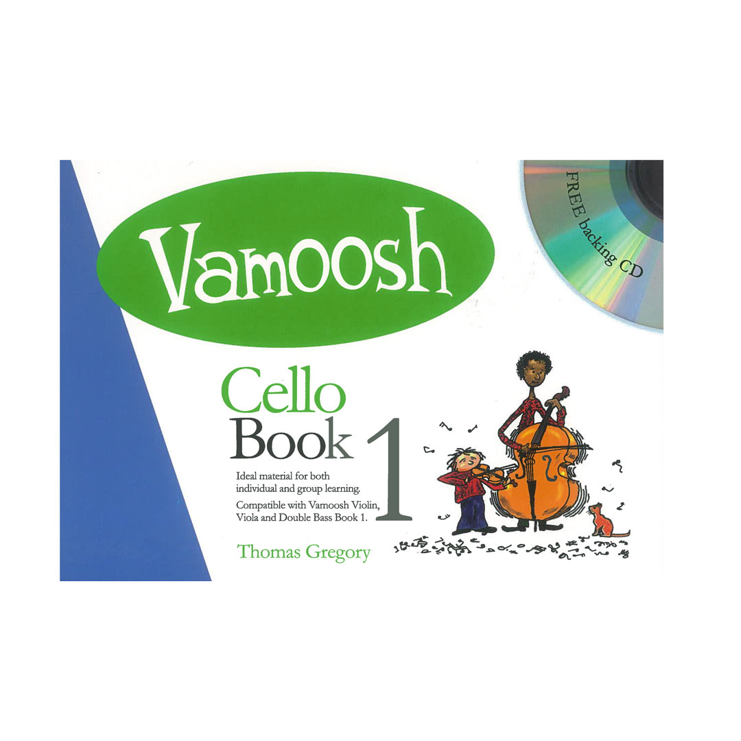 Thomas Gregory - Vamoosh, Cello Book 1 & CD