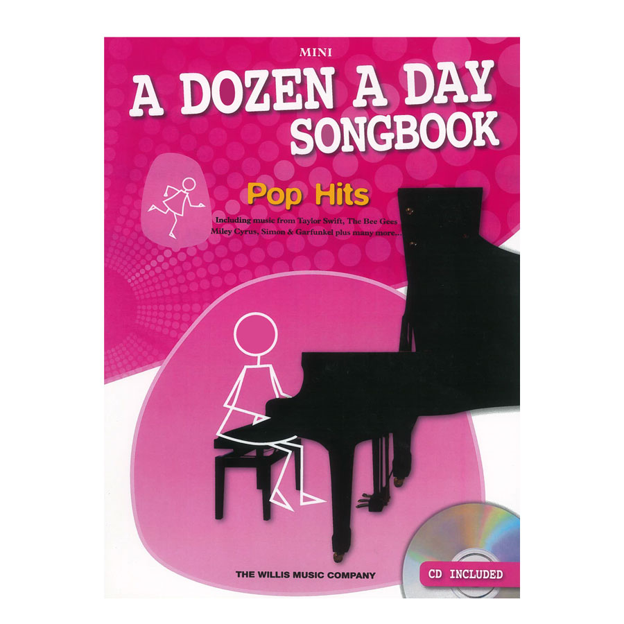 Edna-Mae Burnam - A Dozen A Day Songbook Mini, Pop Hits & CD