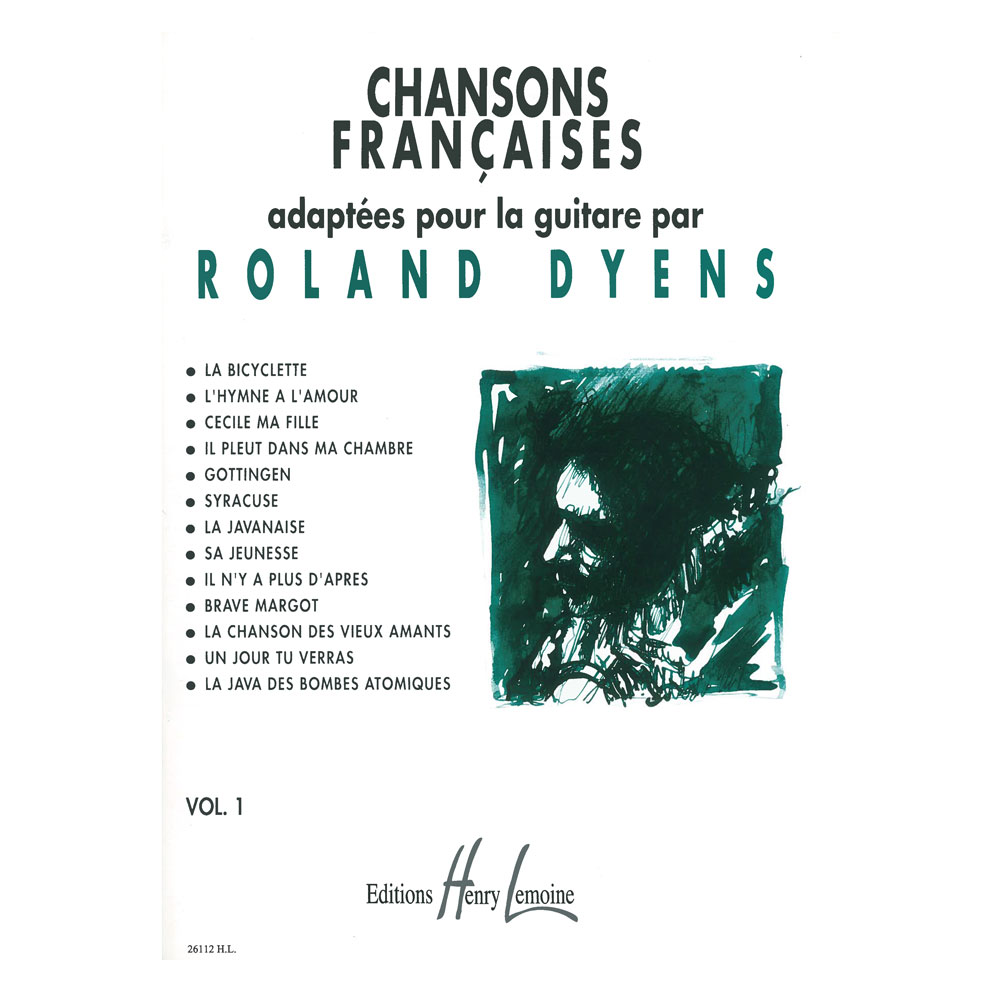 Dyens -  Chansons Francaises Vol.1 for Guitar