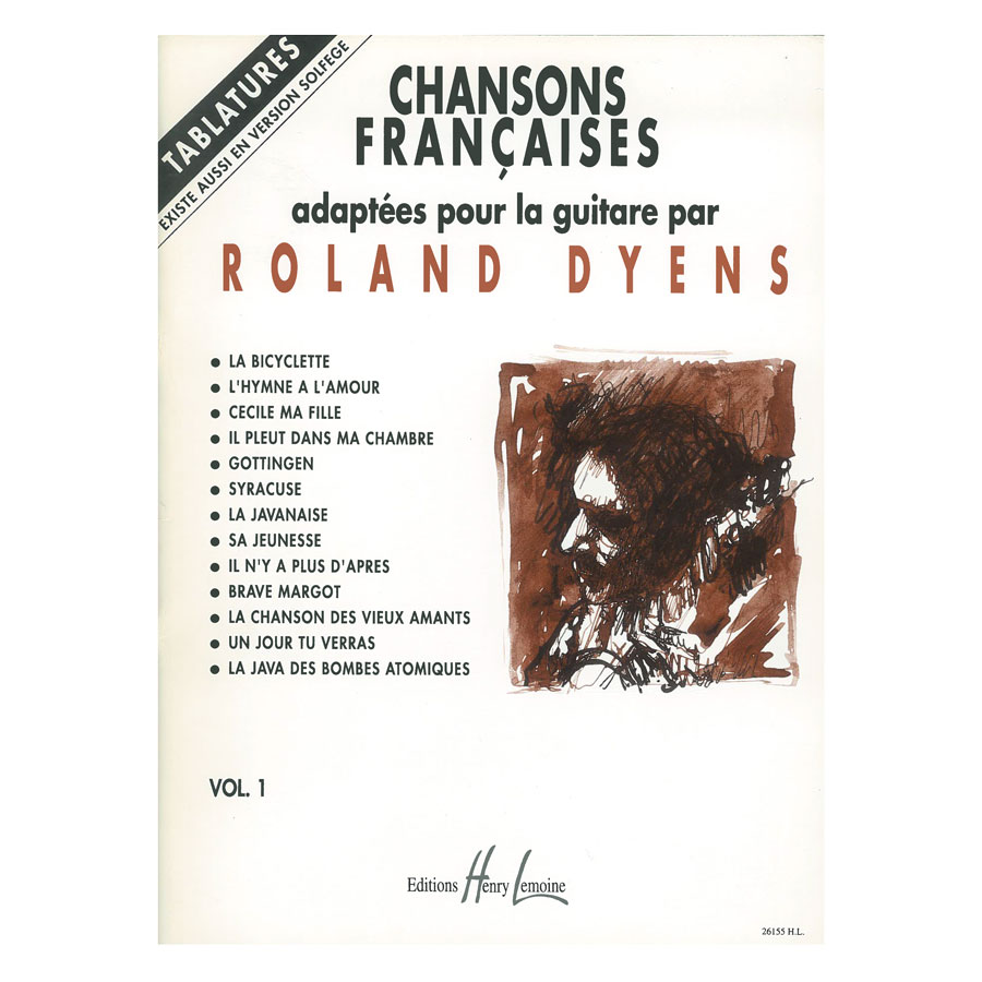 Dyens -  Chansons Francaises Vol.1 Tablatures