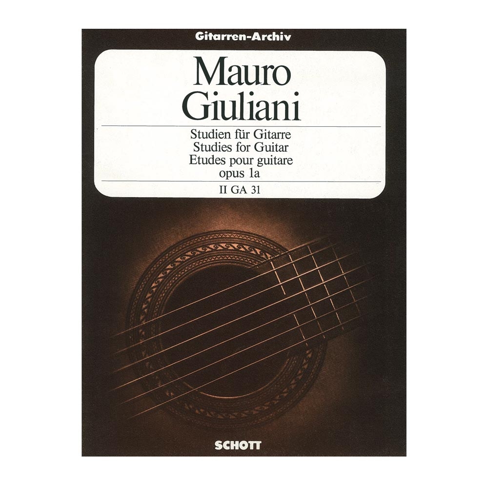 Giuliani - Studies for Guitar  Op.1a (II GA 31)