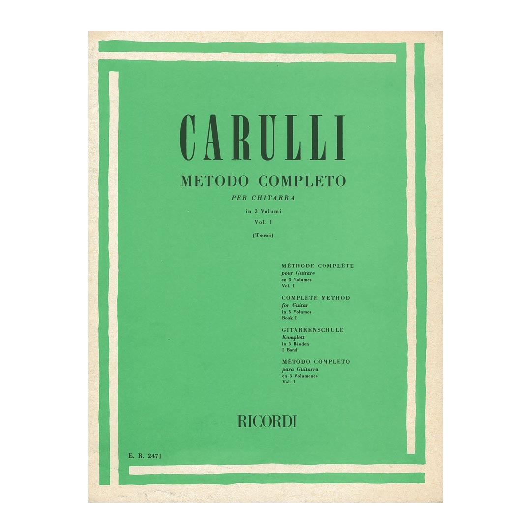 Carulli - Metodo Completo Per Chitarra  Vol.1