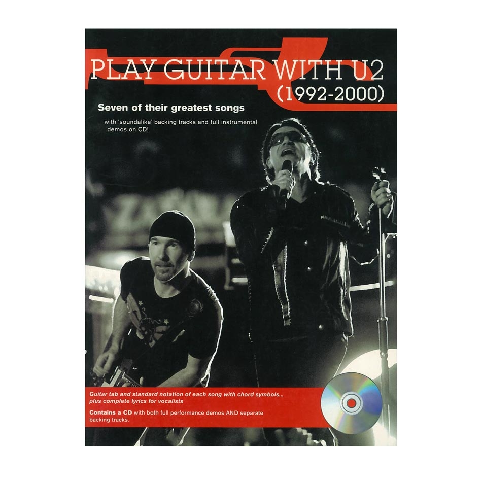 Play Guitar with U2 (1992-2000) & CD