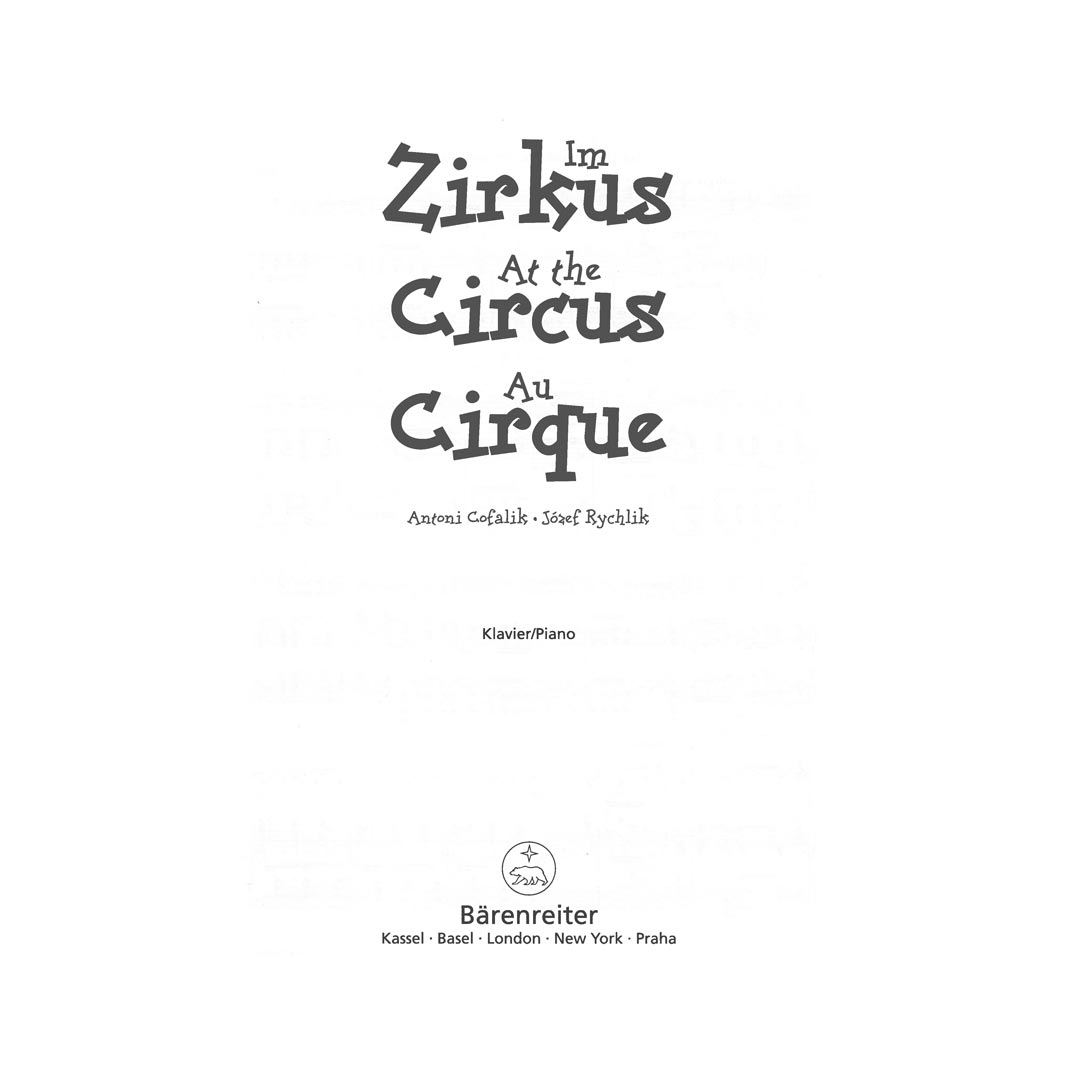 Cofalik - At the Circus for Violin and Piano