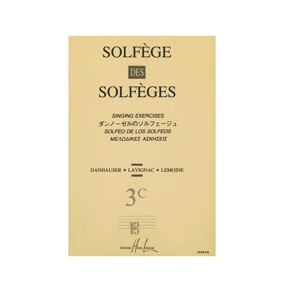 Solfege Des Solfeges, Vol.3C