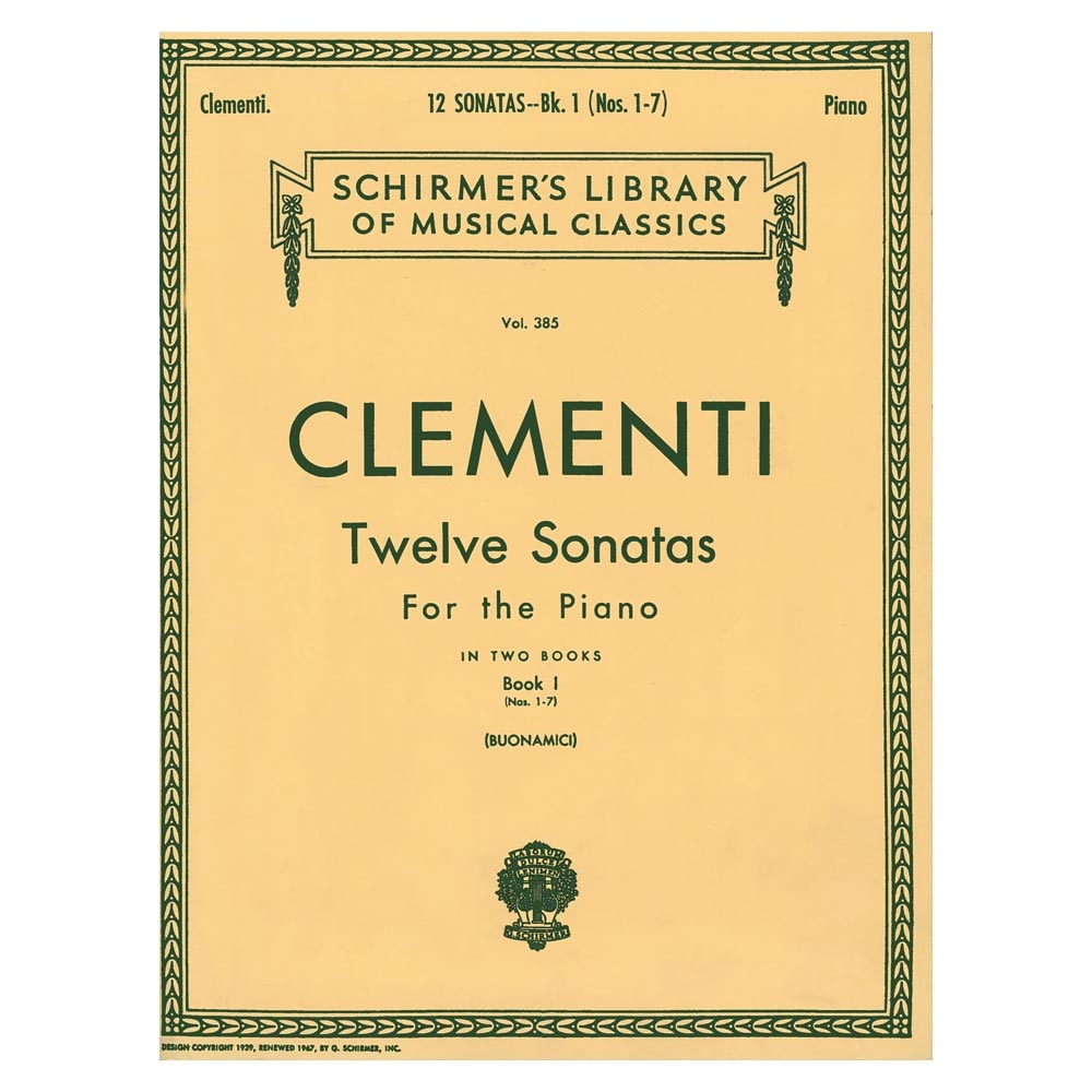 Clementi - 12 Sonatas for the Piano  Vol.1