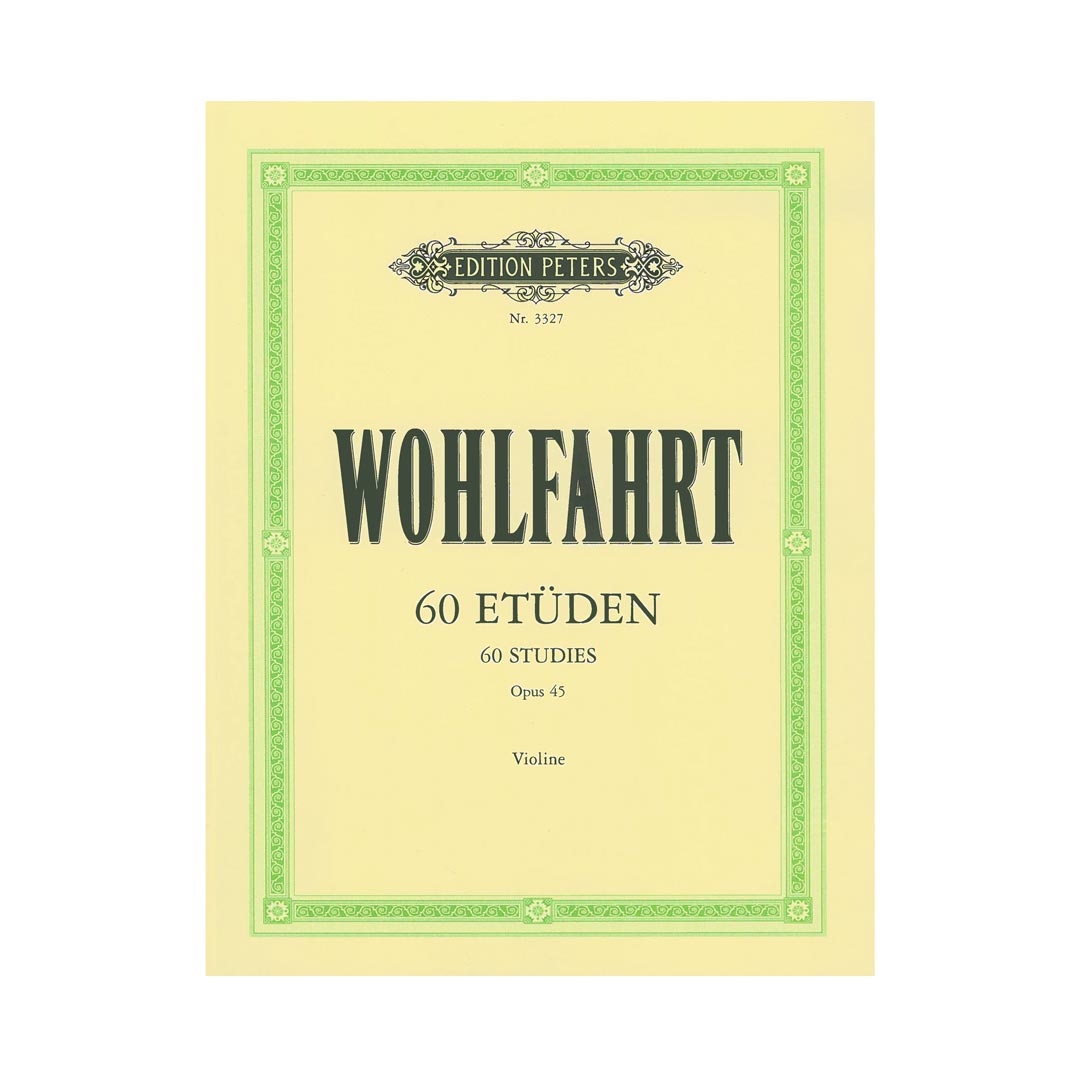 Wohlfahrt - 60 Studies, Op.45 for Violin Solo