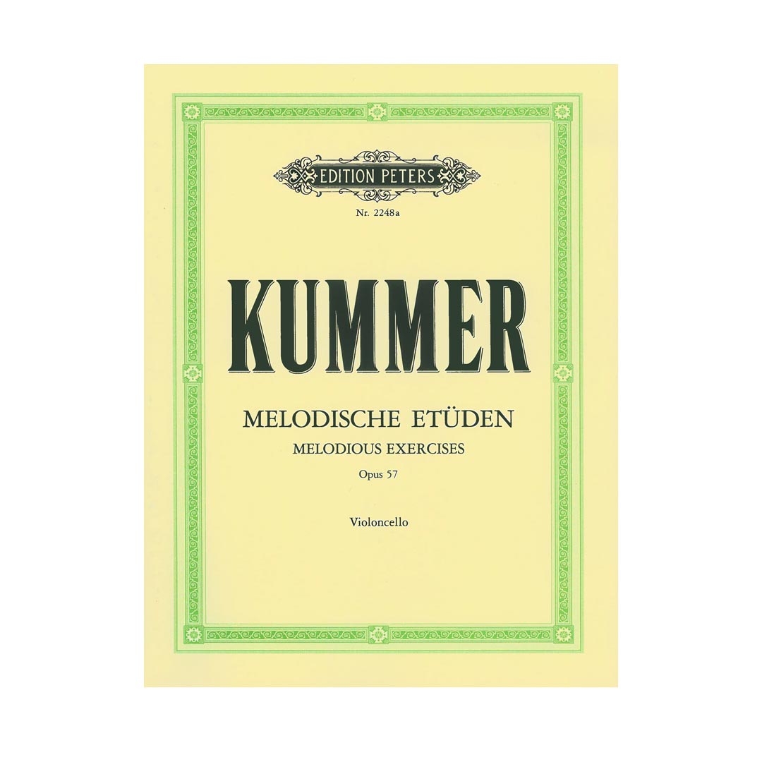 Kummer - 10 Melodious Exercises  Op. 57 for Violoncello