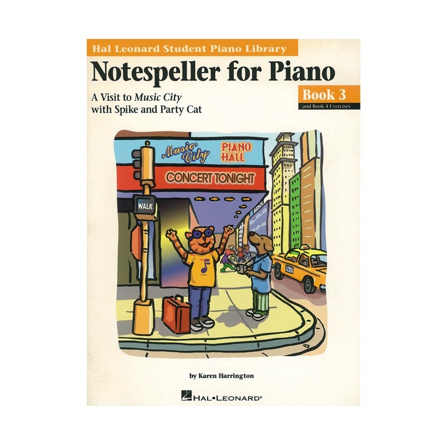 Hal Leonard Student Piano Library - Notespeller for Piano, Book 3