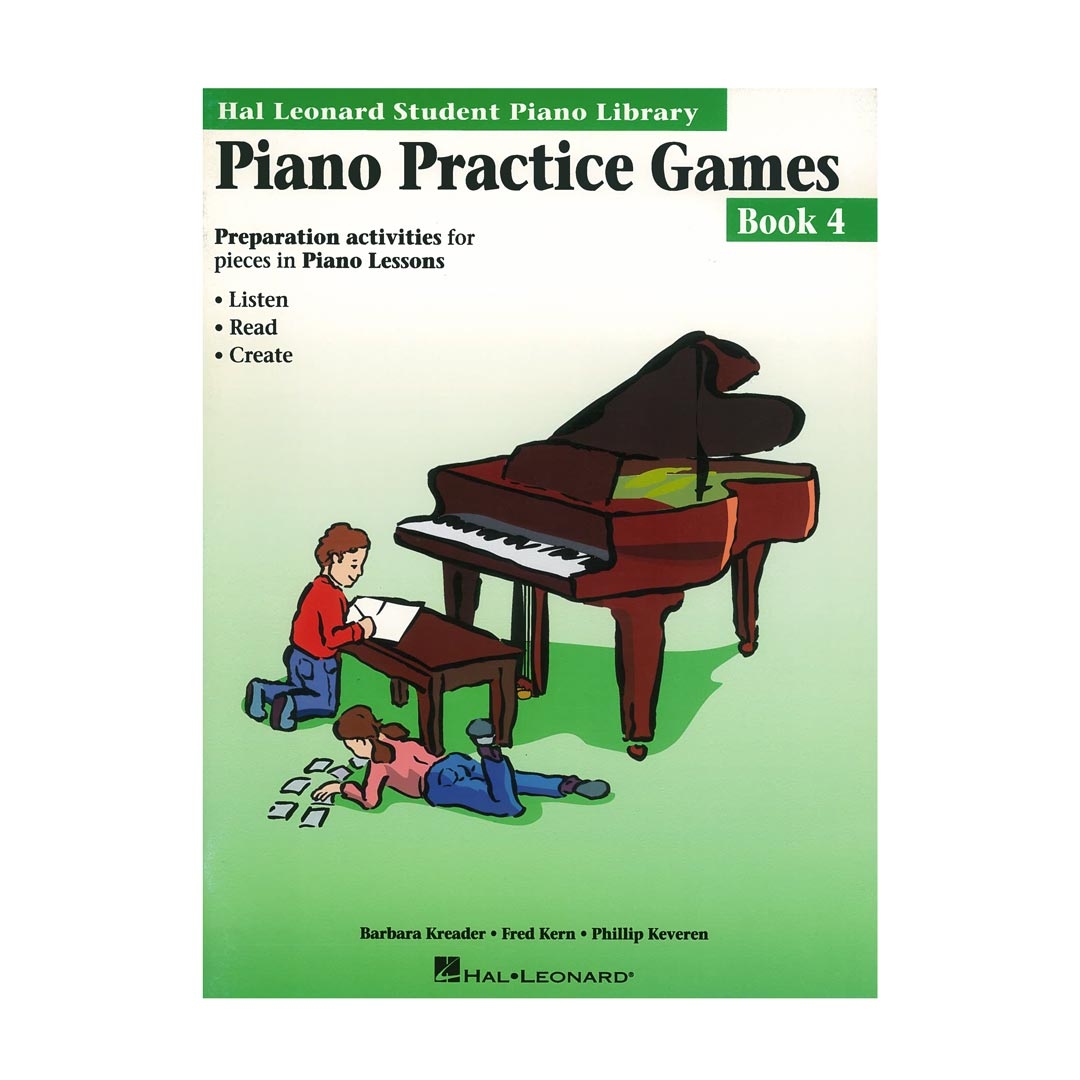 Hal Leonard Student Piano Library - Piano Practice Games, Book 4